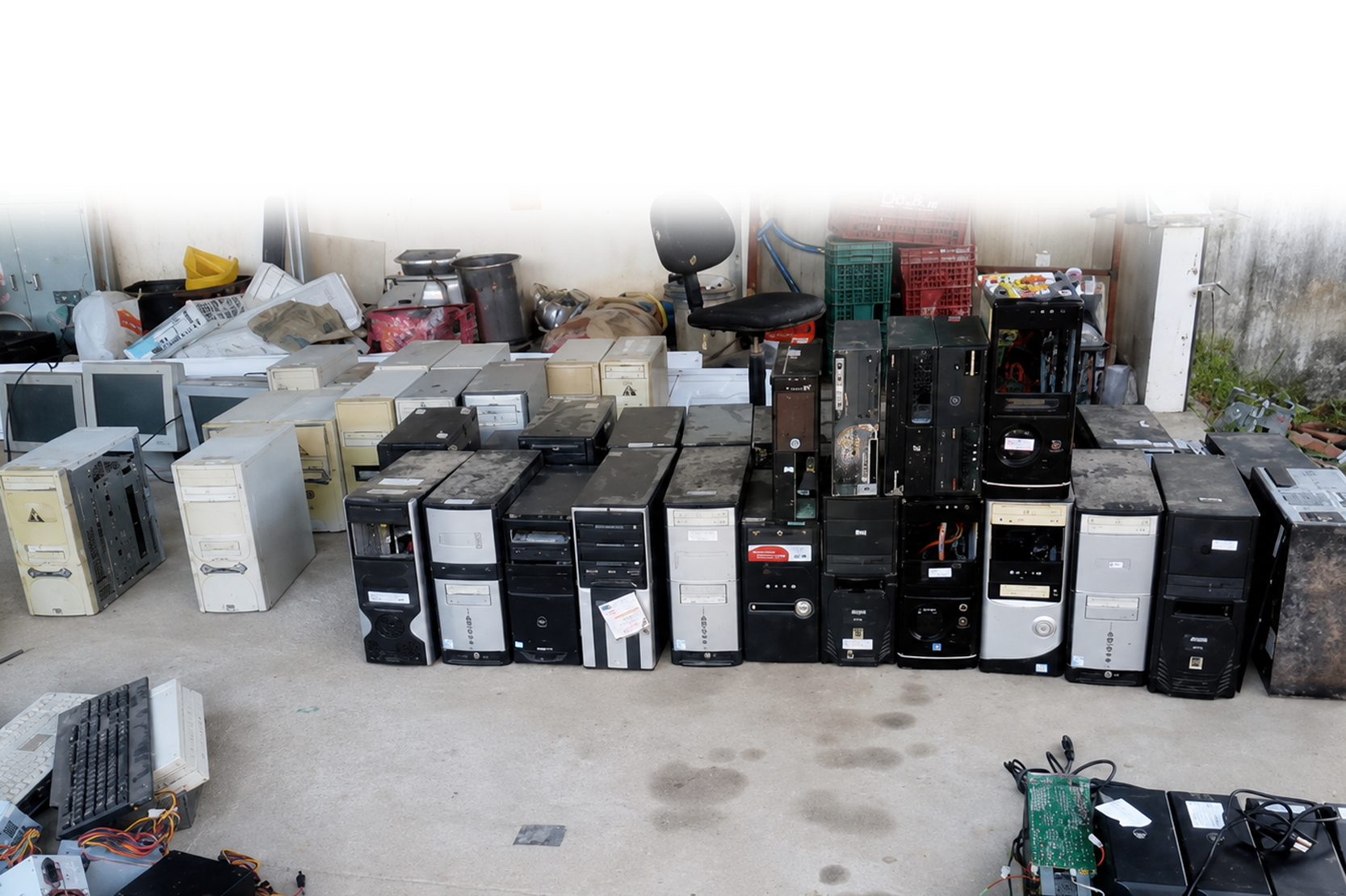 Compra de sucata eletrônica e equipamentos usados